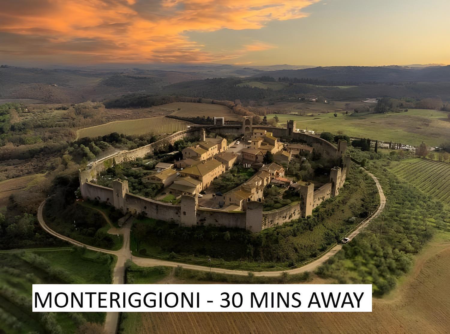 LaCollinaTuscany between San Gimignano&Volterra Buitenkant foto